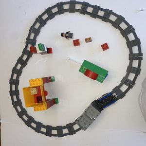 Vintage LEGO Duplo Thomas Load & Carry Train Set 5554 Used Incomplete Minifig